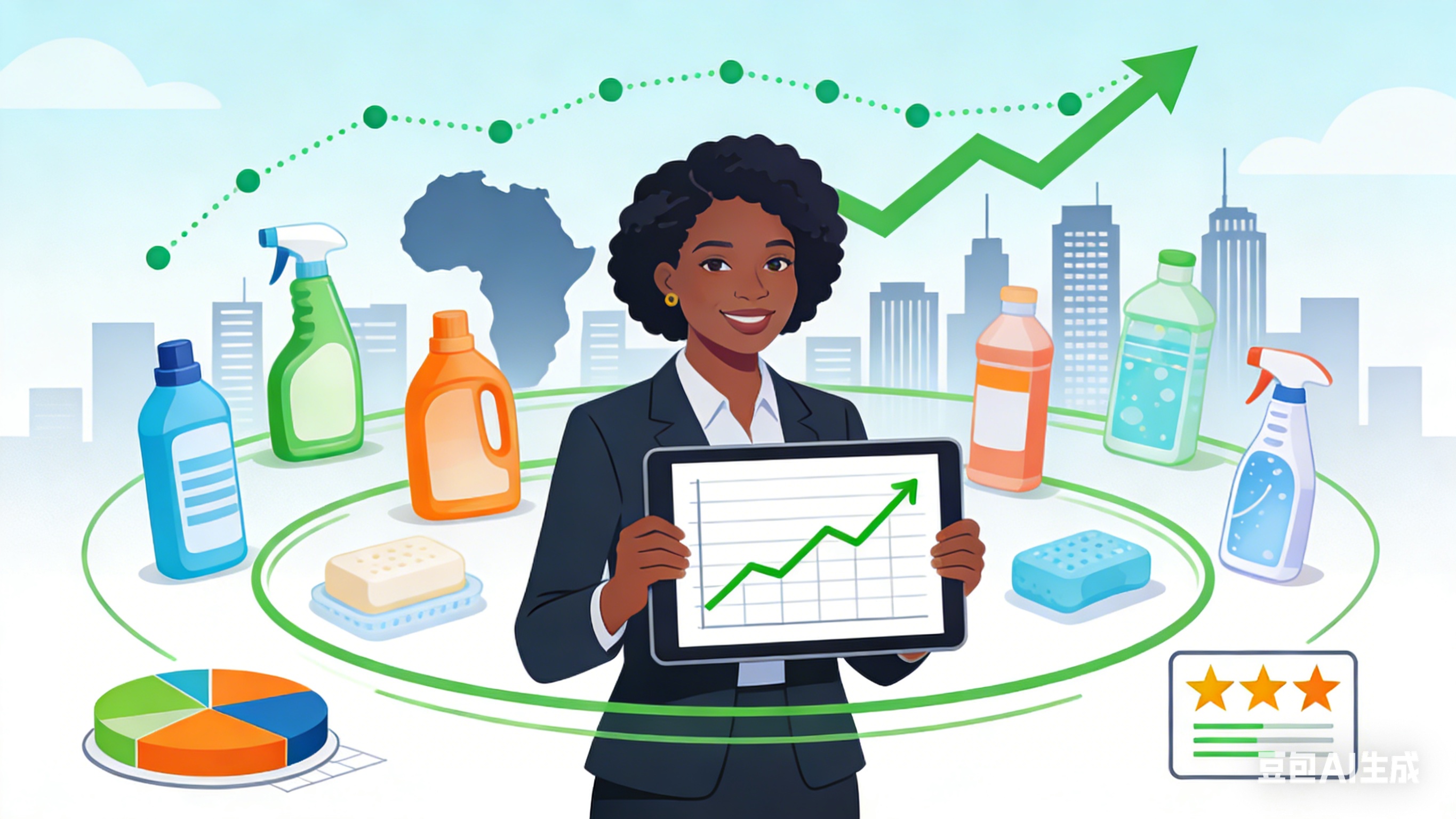 アフリカの洗浄製品市場の分析