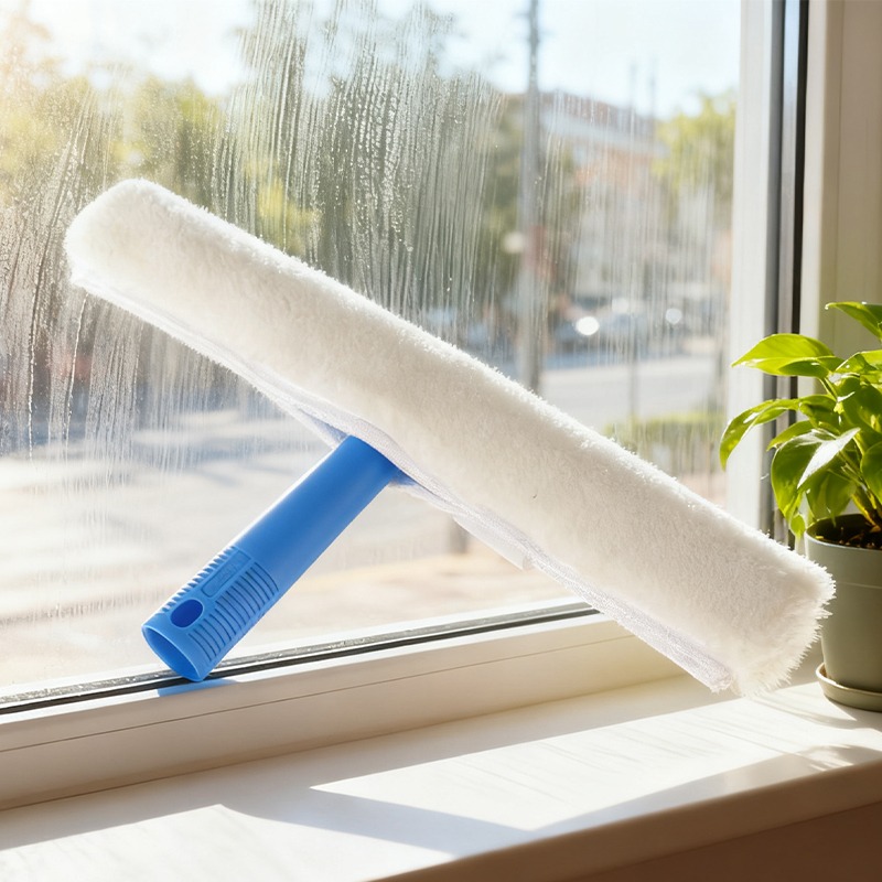 T型マイクロファイバーブラシスキージ